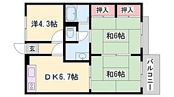 🉐敷金礼金0円！🉐ガーデンハイツ緑ヶ丘　D棟
