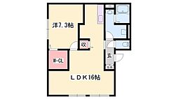 ロイヤルハイツII 2階