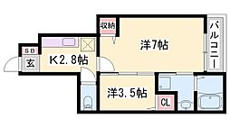 間取図画像 1SK