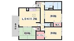 グレイスコート　D棟 1階/-