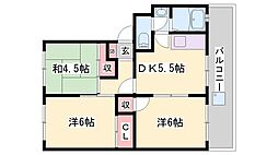 ル・シェルブルーはりま 3階