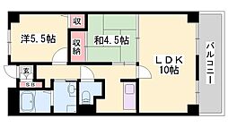 ヌーベ・ゆらの 2階/-