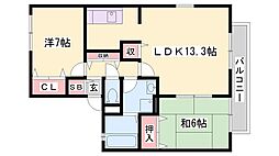 ウィンディーヒルズA棟 2階