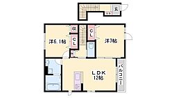 カルム　シャーンス 2階