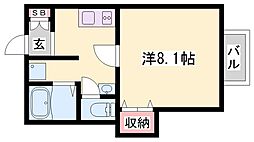 間取図画像 1K