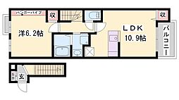 フィオーレ西庄A 2階