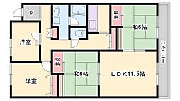青山マンション 2階/-