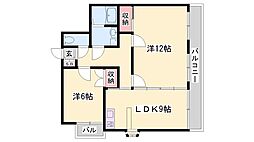 ノーブル今在家 2階