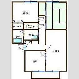 ボナール東川B 1階