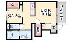 フィールドヴィレッジIII 1階/-