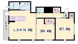 セントラヴィーヌ山手V 1階