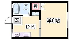 パナハイツ魚橋S棟 2階/-