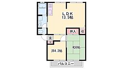 サンビレッジ田寺 D棟 2階/-