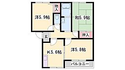 ウォームフロント岡田 2階