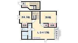 サンクレールII 2階/-