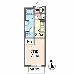 シャーメゾン北王子A 1階/-