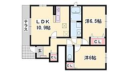 カモミールIII A 1階/-
