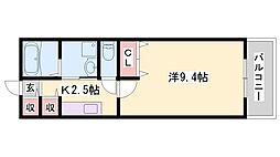 プラシード三宅 2階/-