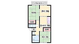 プレジール・沖 2階/-