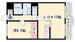 グランコンフォート 1LDKの間取図画像