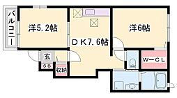 ウッズ・スクエアーB 1階/-