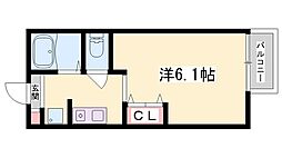 OTM 1Kの間取図画像