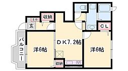 グランディールII−A 1階