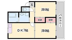 第一青山ハイツ 2階
