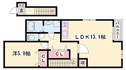 クレシアII 2階