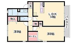レジェンド今在家 B 2階