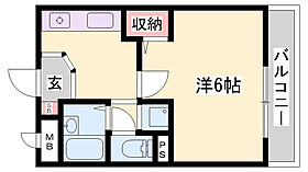 ハビテーション今宿  ｜ 兵庫県姫路市神子岡前3丁目（賃貸マンション1K・3階・20.90㎡） その2