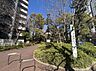 周辺：緑豊かな広い公園あり