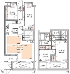 ボヌール千石 4LDKの間取図画像