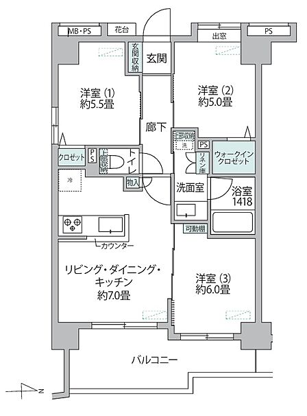 間取図