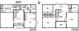 一宮市島村更江 4LDKの間取り