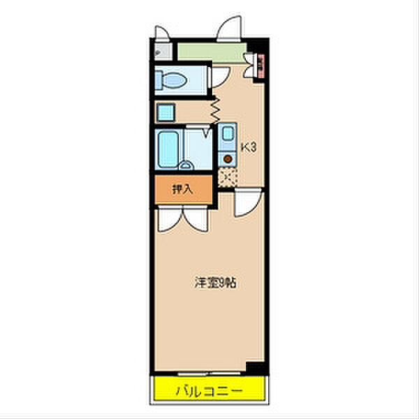 デイグラン香里園北 ｜大阪府枚方市北中振２丁目(賃貸マンション1K・2階・27.00㎡)の写真 その2