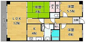 PHOENIX COURT 交野　II　南棟  ｜ 大阪府交野市天野が原町１丁目（賃貸マンション3LDK・2階・72.73㎡） その2