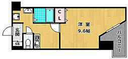 M'プラザ津田駅前11番館 1Kの間取図画像
