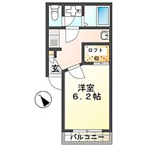 滋賀県東近江市東沖野５丁目（賃貸アパート1K・1階・22.73㎡） その2