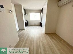 日暮里舎人ライナー 見沼代親水公園駅 徒歩4分の賃貸アパート 2階1LDKのリビング/ダイニング