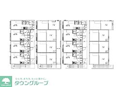 JR総武線 平井駅 徒歩10分の賃貸アパート 1階ワンルームの間取り