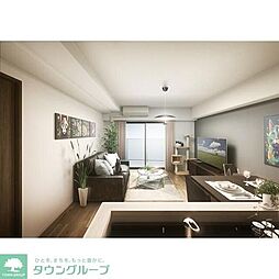 JR総武線 平井駅 徒歩7分の賃貸マンション 2階1LDKのリビング/ダイニング