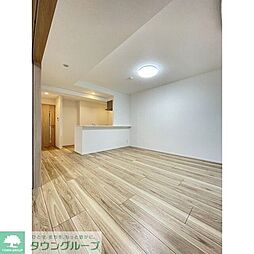 東京メトロ東西線 西葛西駅 徒歩12分の賃貸マンション 4階2SLDKのリビング/ダイニング