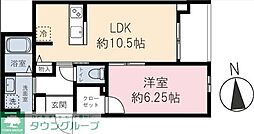 (仮称)高砂3丁目パレス 1LDKの間取図画像