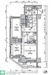 セジョリ東向島 2LDKの間取図画像