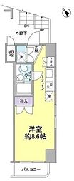 ロイヤルグリーン本郷 ワンルームの間取図画像
