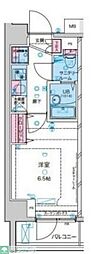 ジェノヴィア京成立石3スカイガーデン 1Kの間取図画像
