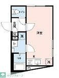 レピュア青砥レジデンス ワンルームの間取図画像