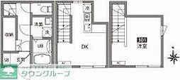 (仮称)お花茶屋1丁目新築アパート 1DKの間取図画像