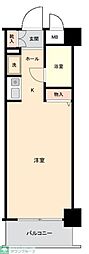 モナークマンション堀切菖蒲園 ワンルームの間取図画像